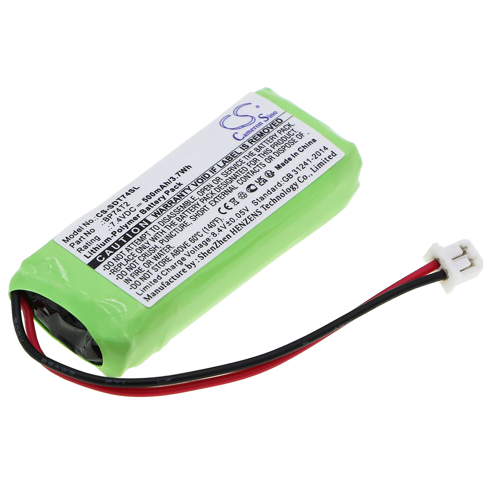 Cameron Sino 500mAh Aetertek AT-211 mini,AT-215,AT-216,AT-218,AT-219,AT-216S,AT-216W,T-918,AT-918C Transmitter,AT-919C Transmitter Batéria