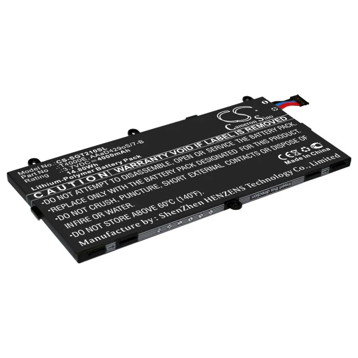 Cameron Sino 3600mAh Samsung Galaxy Tab3 7.0,SM-T210,SM-T211,SM-T2105,SM-T210R,Galaxy Tab 3 Kids,GT-P3200,Galaxy Tab 3 7.0,SM-T217S,SM-T285 Batéria