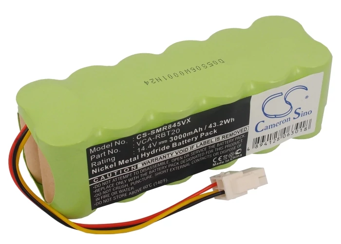 Cameron Sino 3000mAh Samsung Navibot SR8845,Navibot SR8855,Navibot VCR8855,Navibot VCR8895,Navibot SR8840,Navibot SR8895,Navibot VCR8845,VC-RL84VR,VC-RL84V,VC-RL84VC Batéria