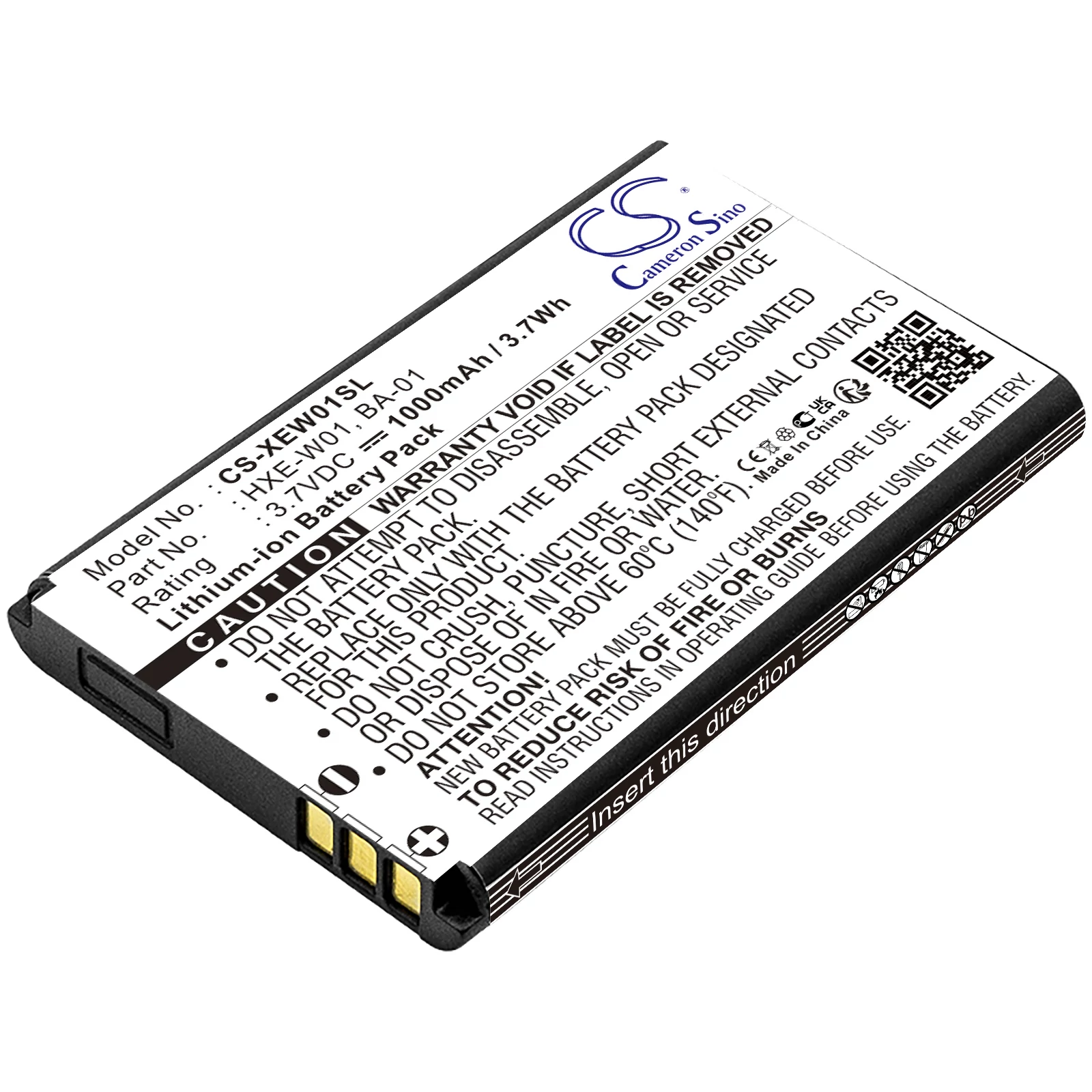 Cameron Sino 1000mAh Adaptec BT74R,BT77 akkumulátor / akku