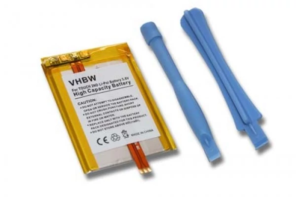 Náhradná batéria MP3 prehrávača VHBW pre Apple 616-0404, DAP284846PA, 616-0472, 616-0401 - 600 mAh 3,7 V Li-polymer