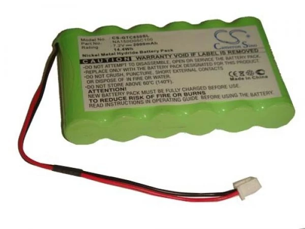 Náhrada batérie rádia VHBW DAB pre Graetz NA150D05C100 - 2000 mAh 7,2 V NiMH