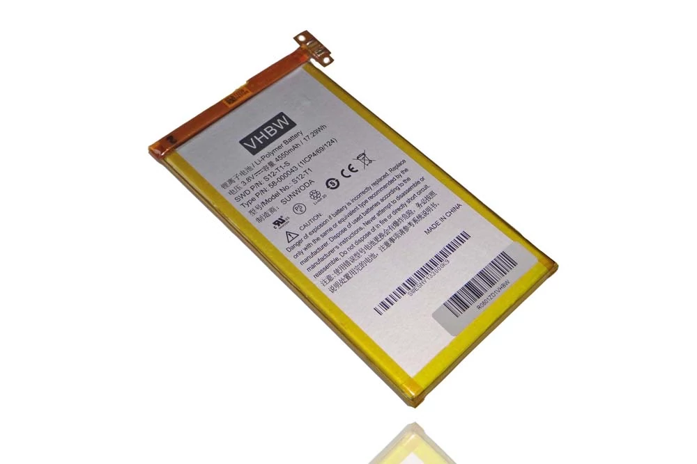 Výmena batérie VHBW E-Book pre Amazon 58-000043 - 4550 mAh 3,8 V Li-polymér