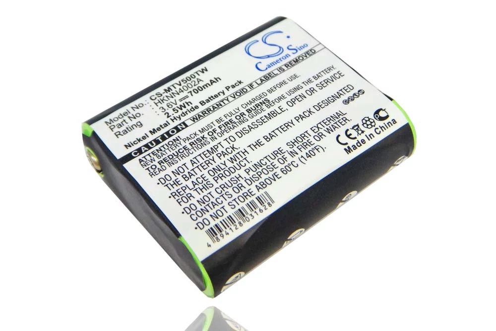 Náhrada rádiovej batérie VHBW pre Motorola HKNN4002, FRS-4002A, HKNN4002A, 56315, 4002A - 700 mAh 3,6 V NiMH