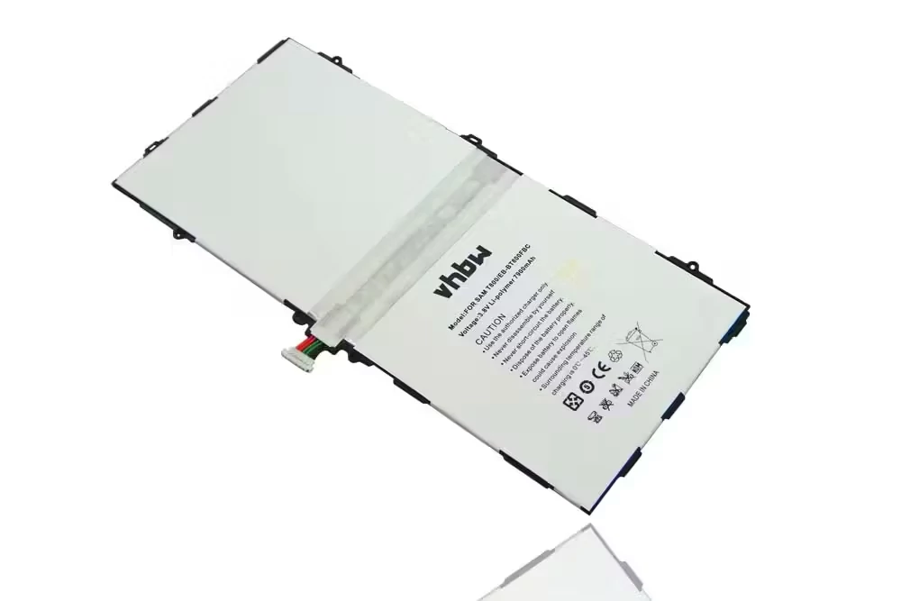 Výmena batérie tabletu VHBW pre Samsung EB-BT800FBC, EB-BT800FBE - 7900 mAh 3,8 V Li-polymer