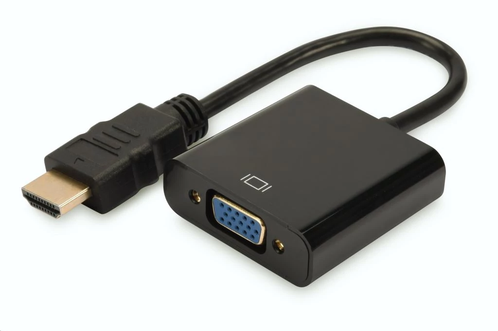 Adaptér Digitus HDMi na VGA konektor jack