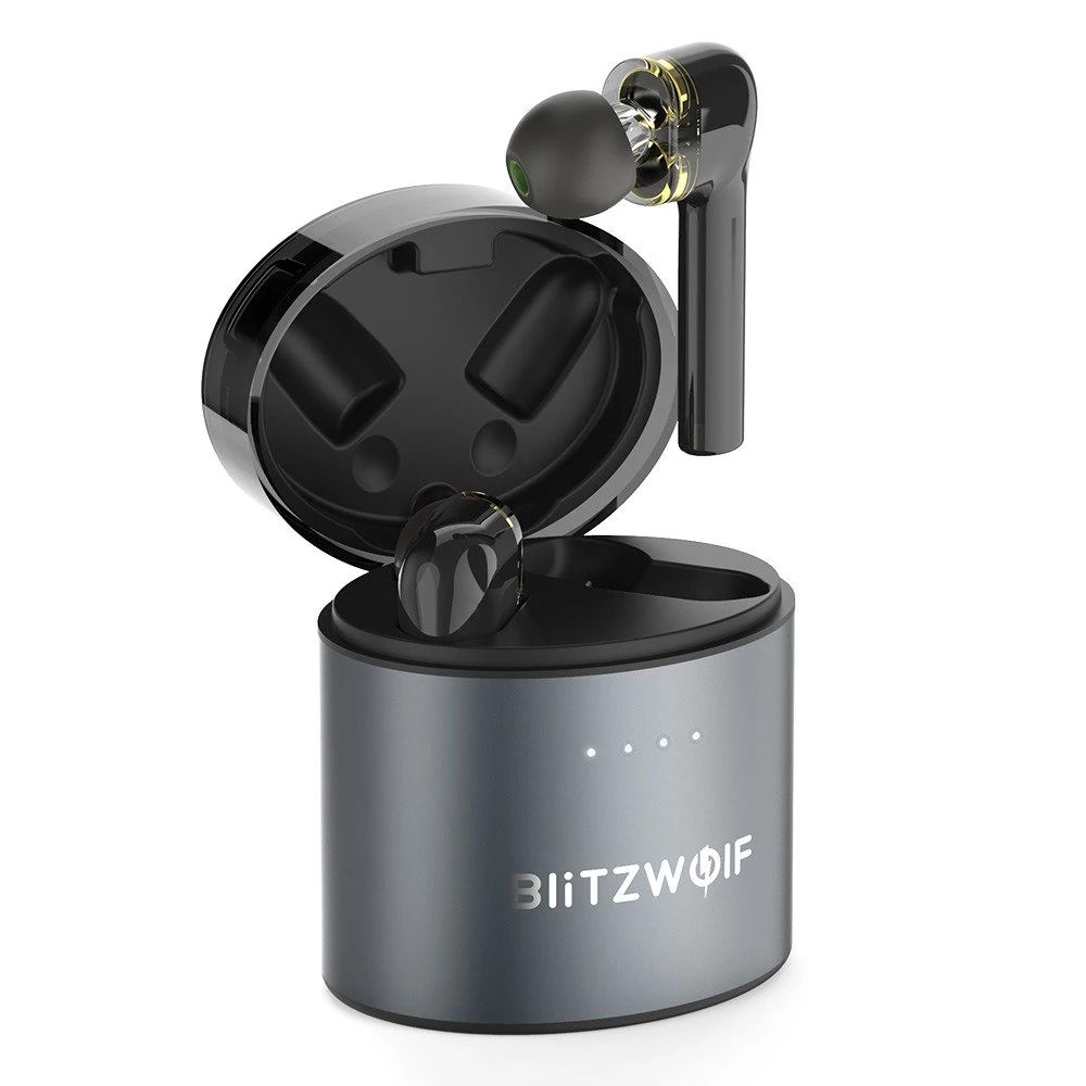 BlitzWolf TWS vezeték nélküli fülhallgató töltődobozzal QCC3020 BW-FYE8