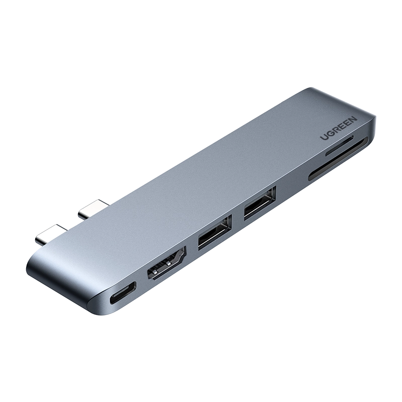 6 az 1-ben adapter UGREEN CM380 USB-C hub MacBook Air / Pro készülékhez