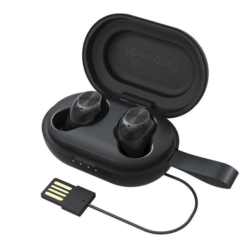 Tronsmart Encore Spunky Beat TWS Bluetooth 5.0 vezeték nélküli fülhallgató fekete (365824)