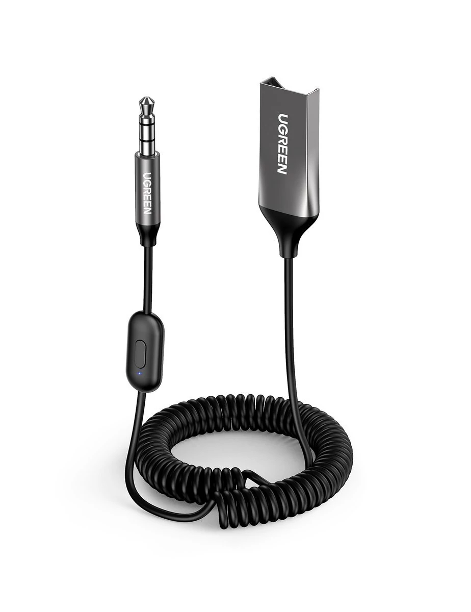 UGREEN CM310 USB audio adaptér, Bluetooth 5.0, AUX (čierny)