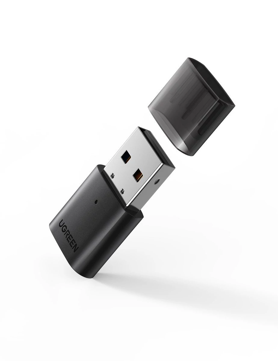 Adaptér UGREEN CM390 Bluetooth 5.0 USB pre PC (čierny)