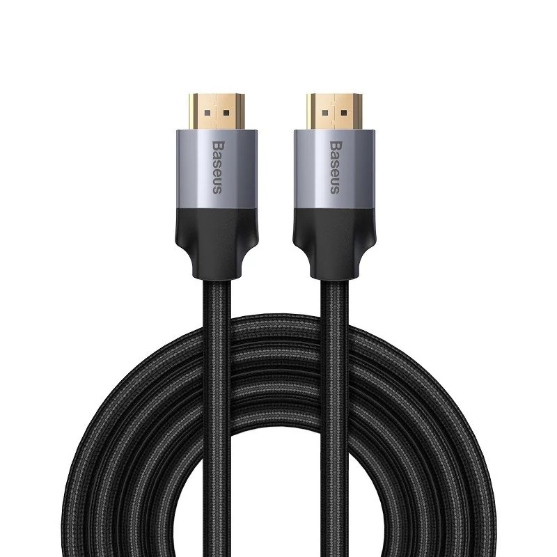 Kábel HDMI 2.0 radu Baseus Enjoyment, 4K, 3D, 3 m (čierno-sivý)