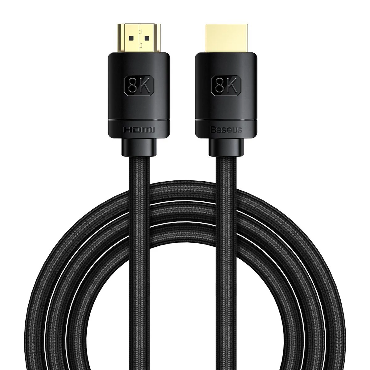 Baseus High Definition Series HDMI 2.1 kábel, 8K 60Hz, 3D, HDR, 48Gbps, 3m (čierny)