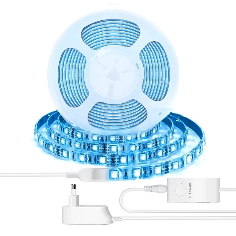 Intelligens LED szalag BlitzWolf, BW-LT11, RGB, 2m