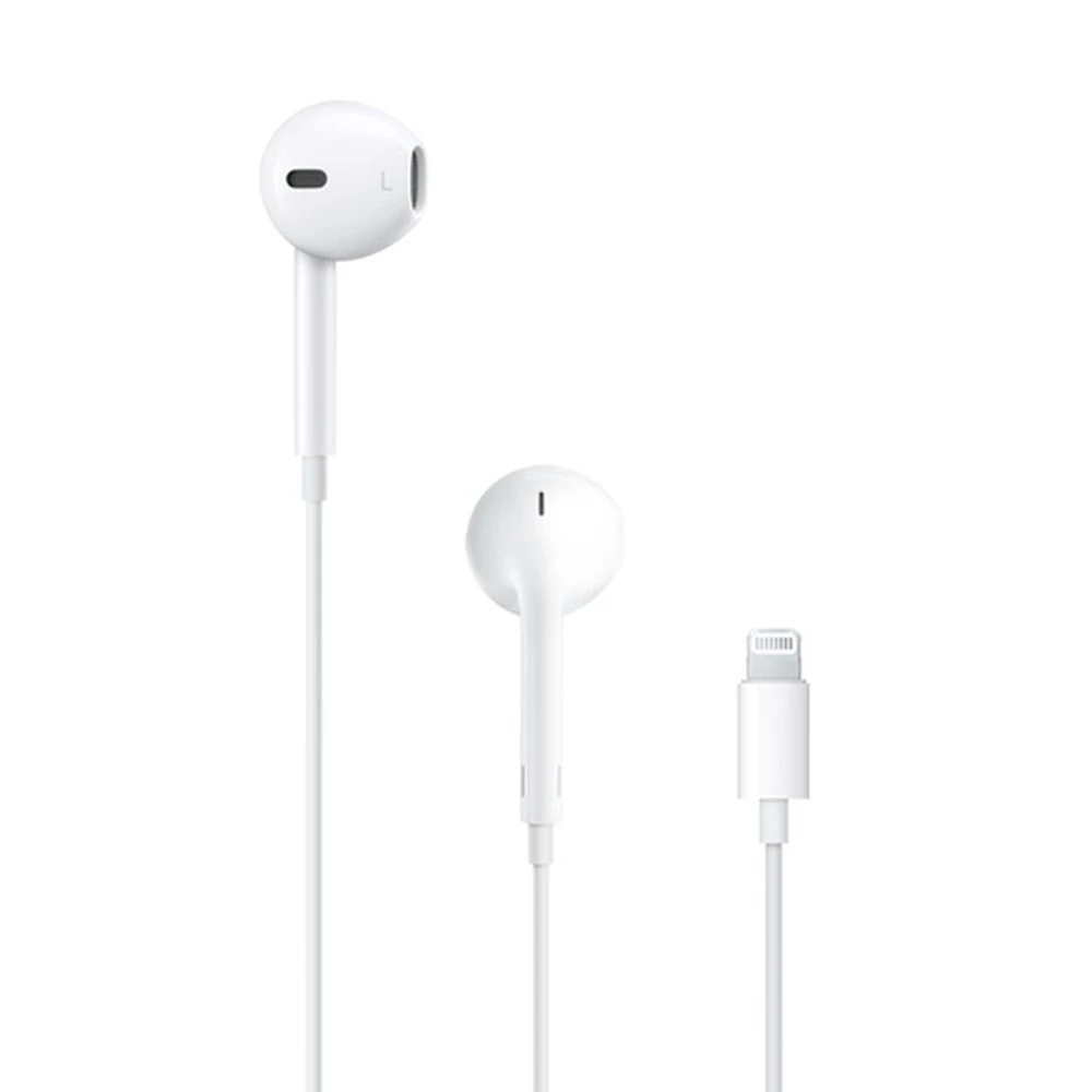 Káblové slúchadlá do uší Apple EarPods s konektorom Lightning pre iPhone, biele (EU Blister) (MMTN2ZM/A)