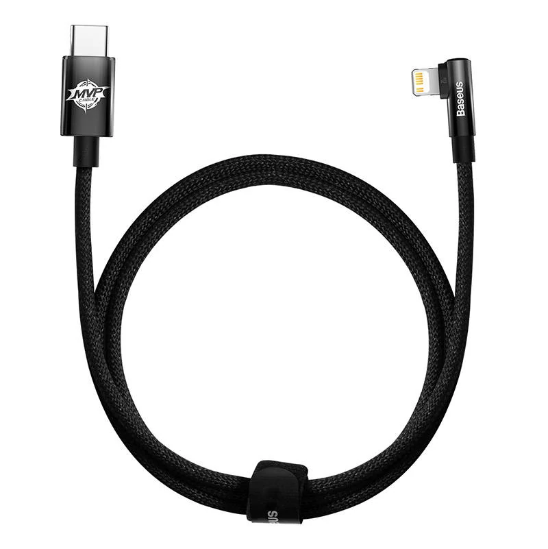 Baseus USB-C Lightning MVP 20W 1m kábel (čierny)