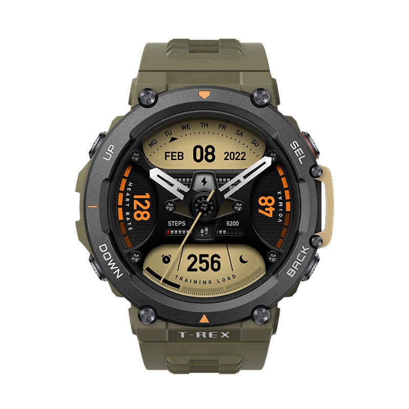 Amazfit T-Rex 2 smartwatch (wild green)