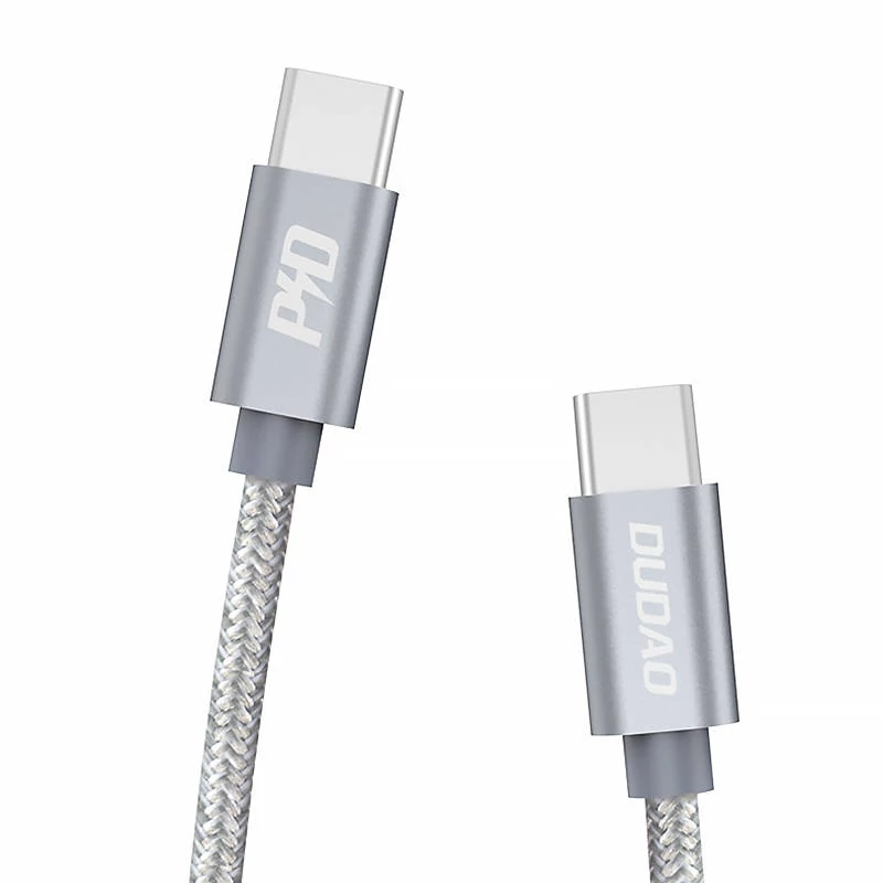  Dudao L5ProC USB-C USB-C kábelPD 45W, 1m (sivý)