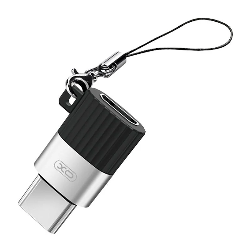 Adaptér XO NB149-C micro USB USB-C (čierny)