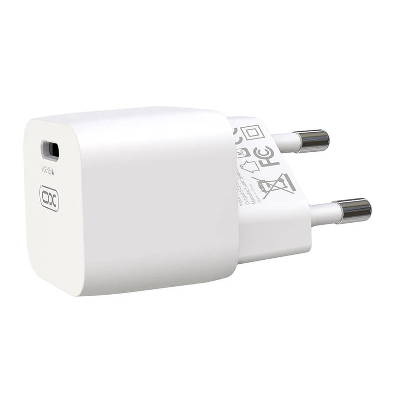 XO CE01 Fali töltő 20W, PD (fehér)