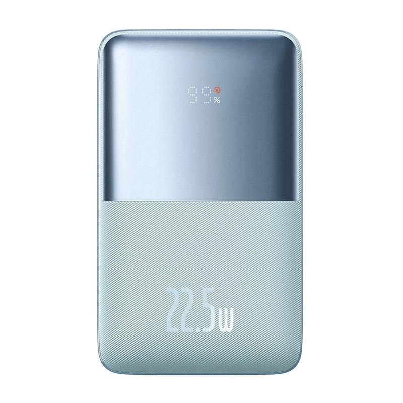 Baseus Bipow Pro 20000mAh Powerbank , 2xUSB, USB-C, 22.5W (kék)