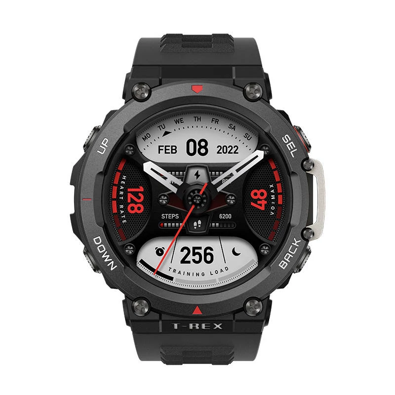 Amazfit T-Rex 2 okosóra (parázs fekete)