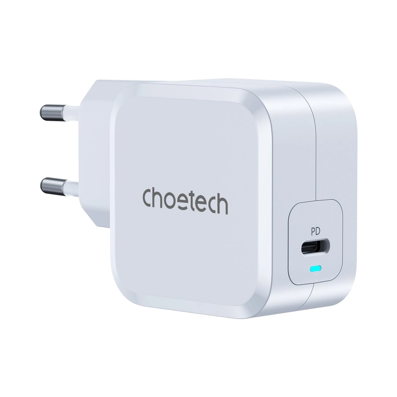 Choetech Rýchla nabíjačka USB C 45W PPS / PD biela (PD8007)