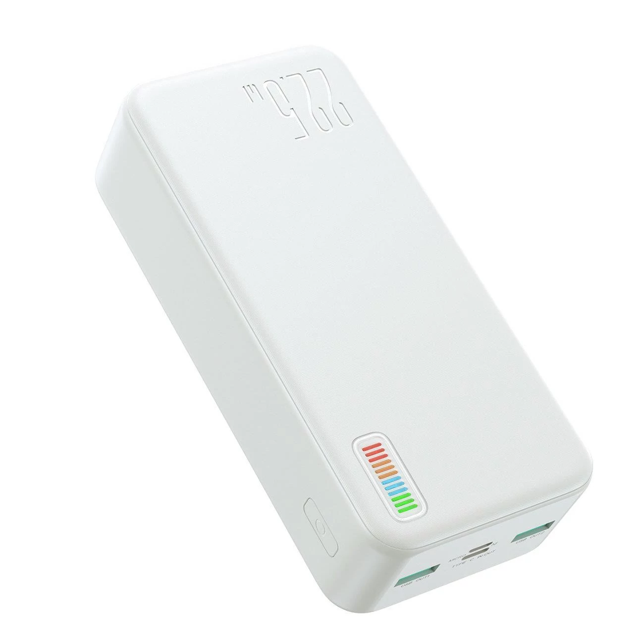Joyroom powerbank 30000mAh Dazzling Series 22.5W fehér (QP196)