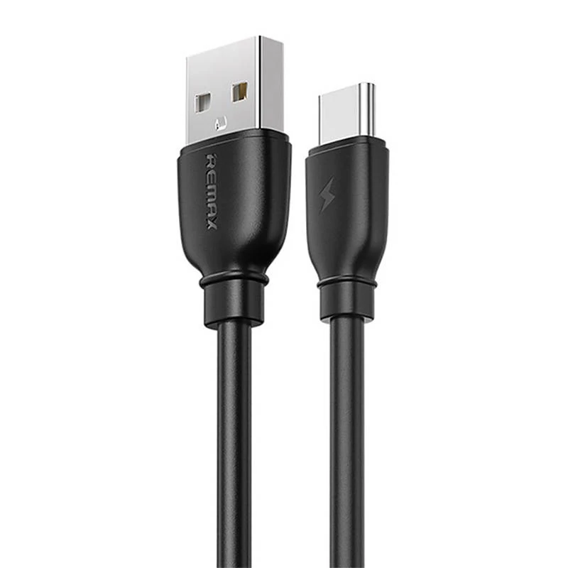 Remax Suji Pro Kábel USB-C , 2.4A, 1m (fekete)
