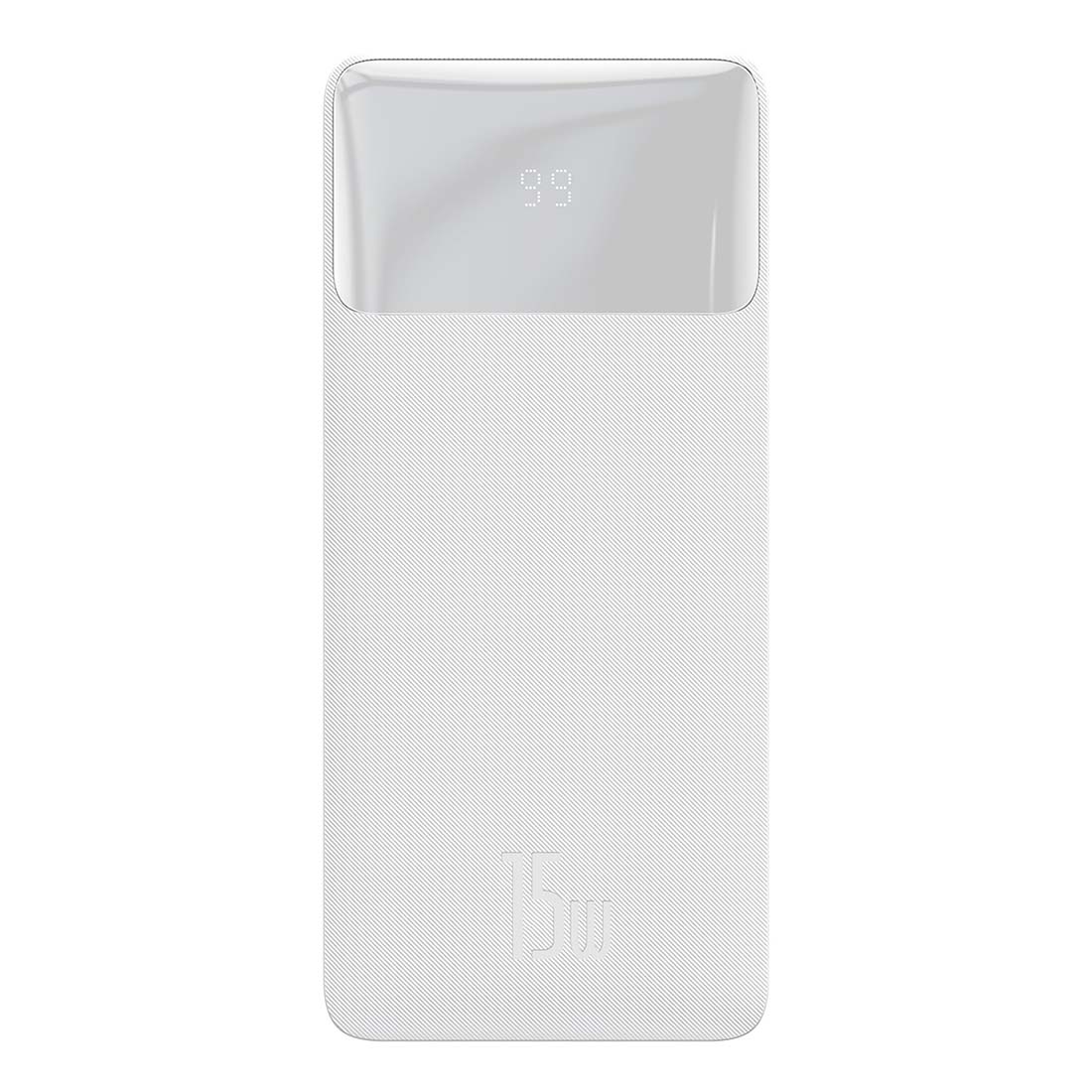 Powerbank Baseus Bipow 20000mAh, 2xUSB, USB-C, 15W (fehér)