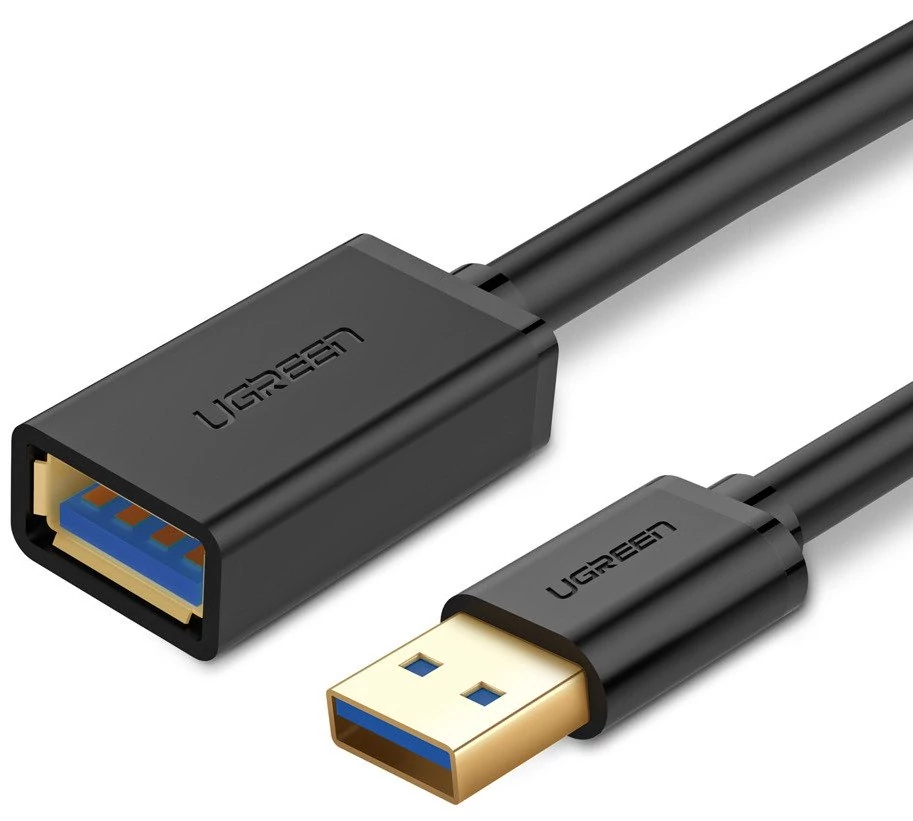 Predlžovací kábel UGREEN USB 3.0 3 m (čierny)