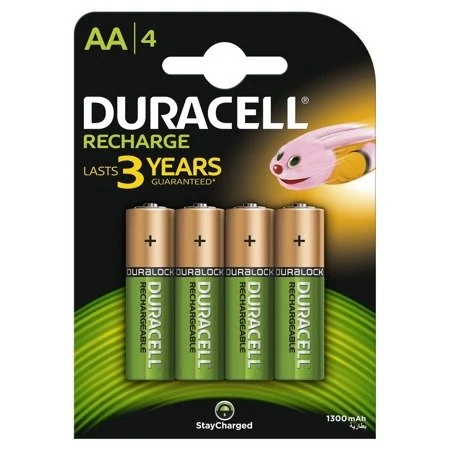 Batéria NiMH Duracell 1300mAh LR6/AA 4 kus