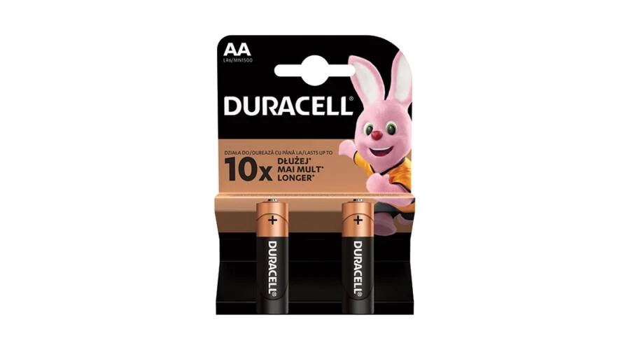 Baterie alcalină Duracell Basic AA MN1500 (LR6) bl/2