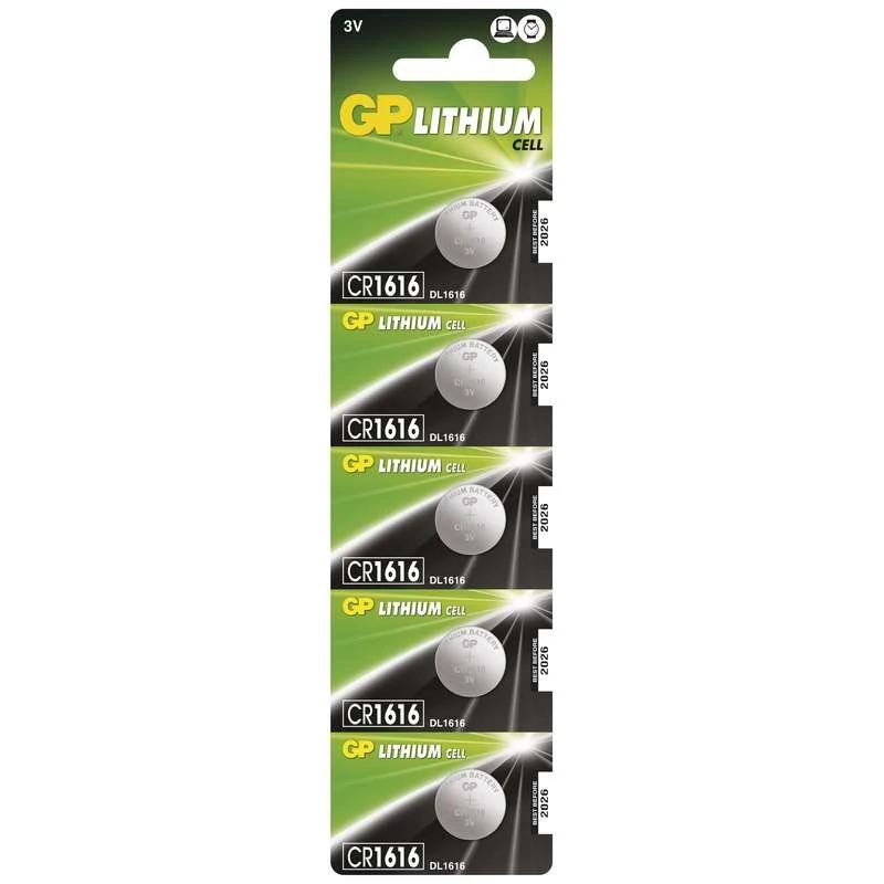 GP lithium gombelem CR1616- 3V B1560