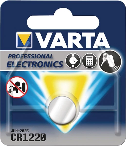 Varta CR1220 lithium gombelem 3V bl/1