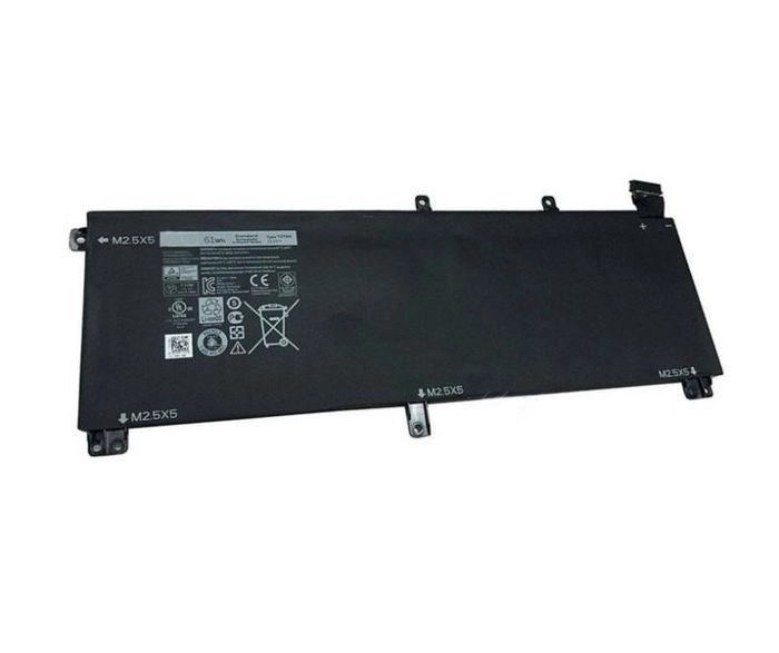 Dell H76MY Original Battery, 61WHR, 6 Cell, Lithium Ion 