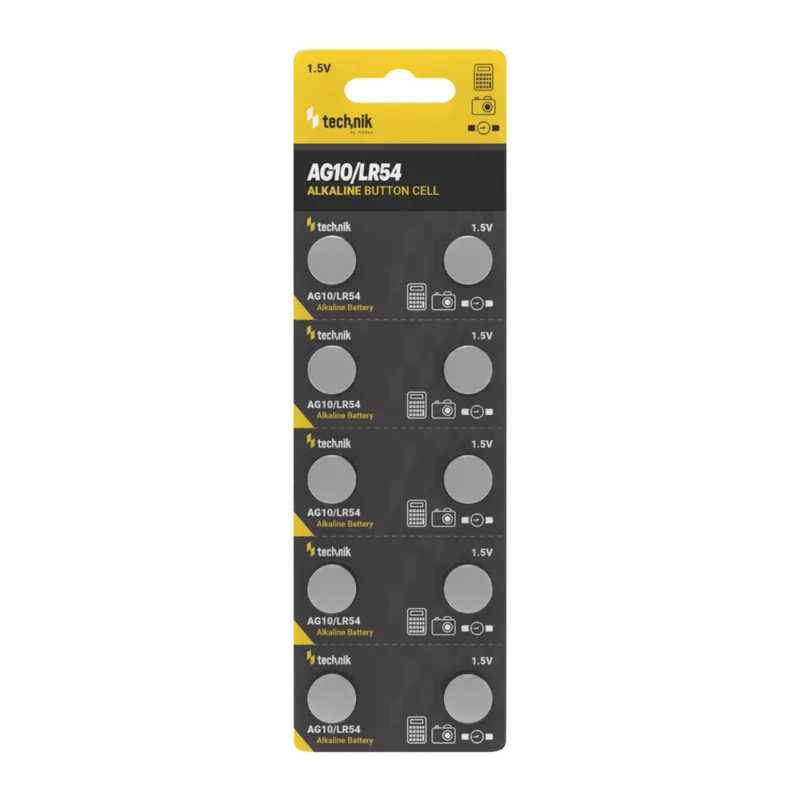 Technik Platinum Gombíková batéria Alkalická AG10 / LR54 / 189 / 389 (1,5V) B10