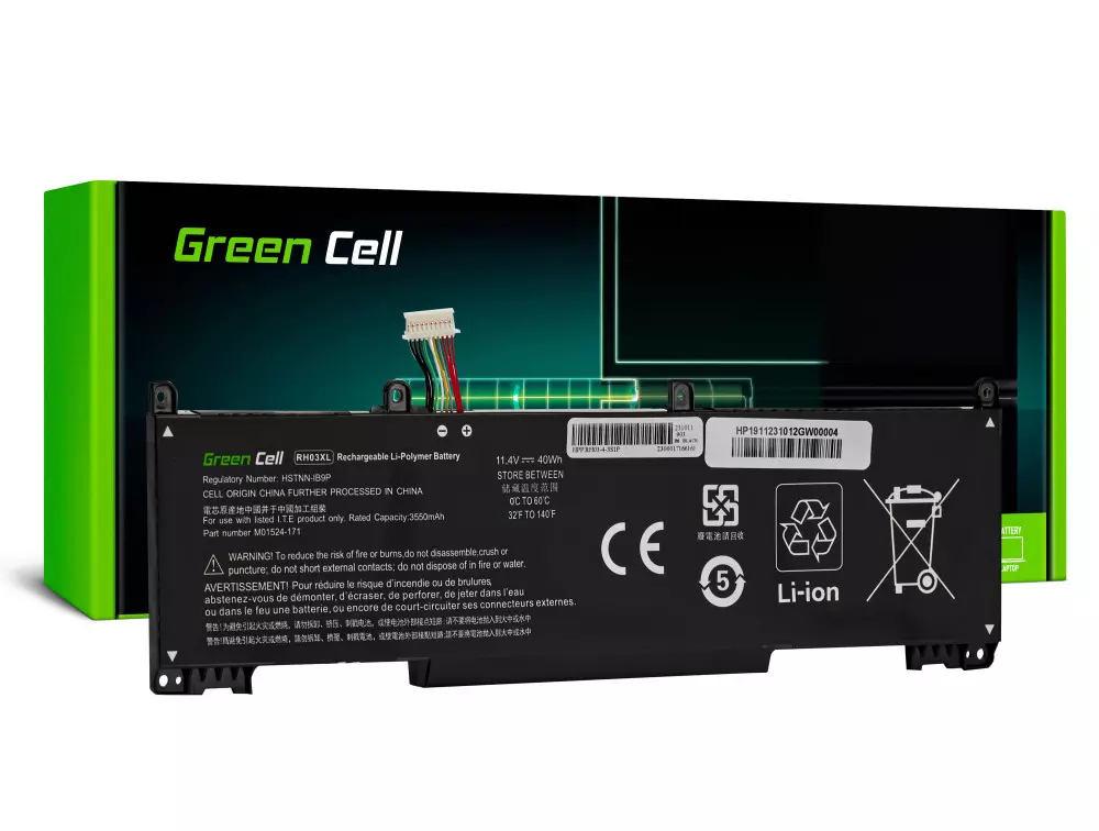 Green Cell Laptop akkumulátor RH03XL, M02027-005, HP ProBook 430 G8 440 G8 445 G8 450 G8 630 G8 640 G8 650 G8