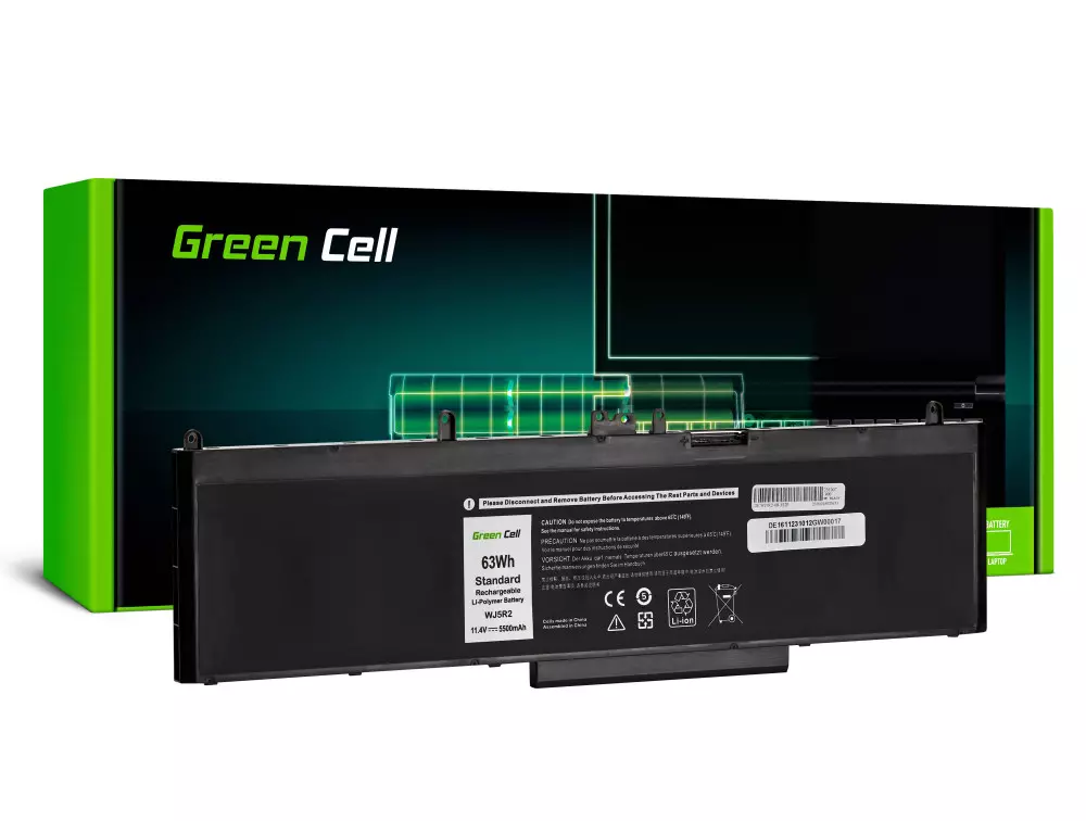 Baterie pentru laptop Green Cell Pro WJ5R2, 04F5YV Dell Latitude E5570 Precision 3510