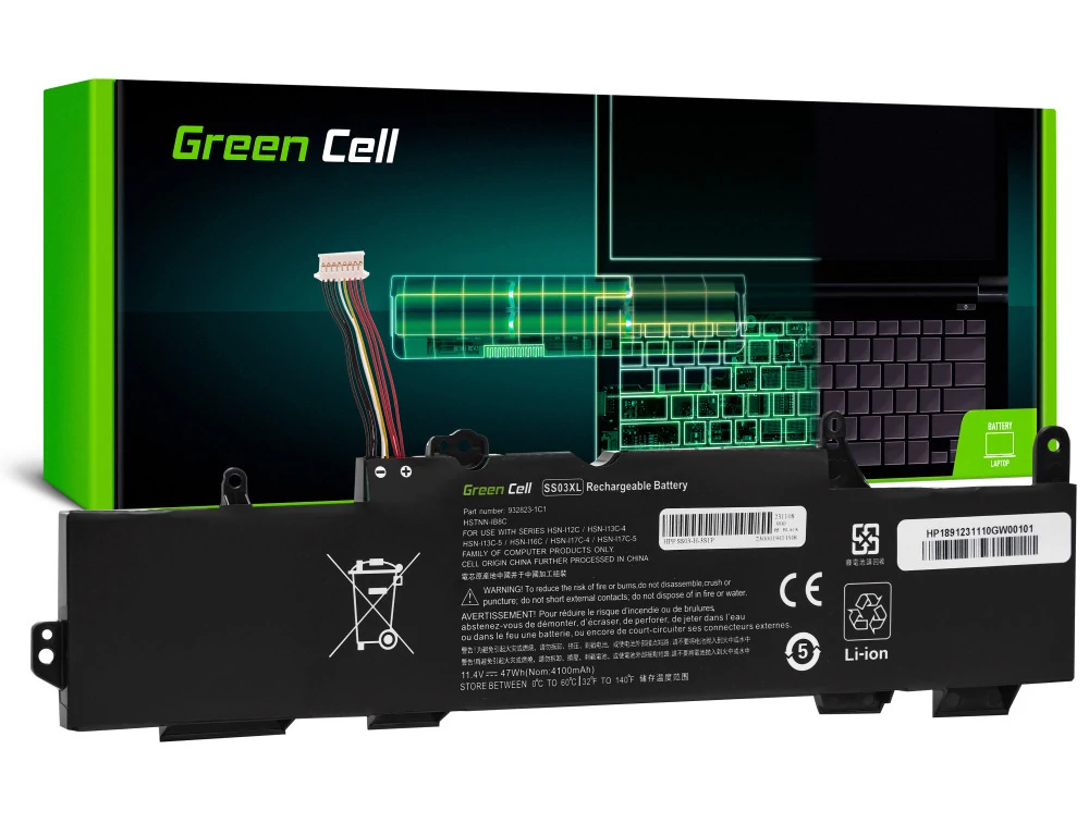 Green Cell akkumulátor SS03XL , HP EliteBook 735 G5 G6 745 G5 G6 830 G5 G6 836 G5 840 G5 G6 846 G5 G6