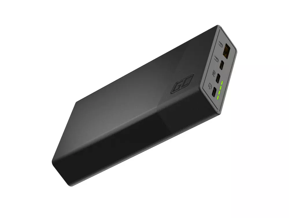 Green Cell GC PowerPlay 20S Power Bank 20000mAh 22,5W PD USB C gyorstöltő iPhone 15 14 13 12-hez
