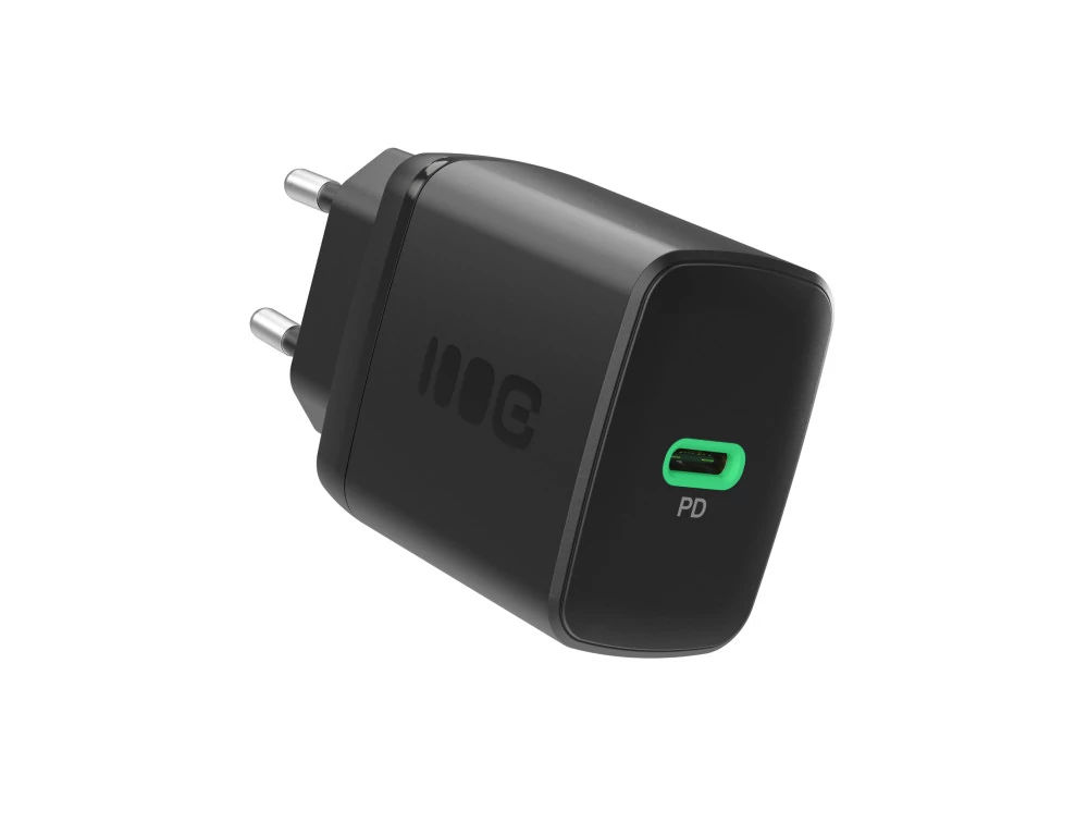 Nabíjačka Greencell PowerSource Solo30 USB C čierny napájací adaptér 30W napájanie