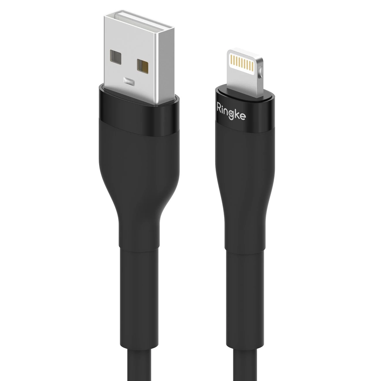Ringke kábel USB-A – Lightning 480 Mb/s 12 W 1,2 m čierny (CB09963RS)