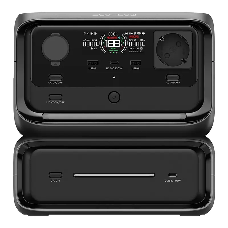 EcoFlow RIVER 3 Max Hordozható Erőmű 572 Wh / 179200 mAh