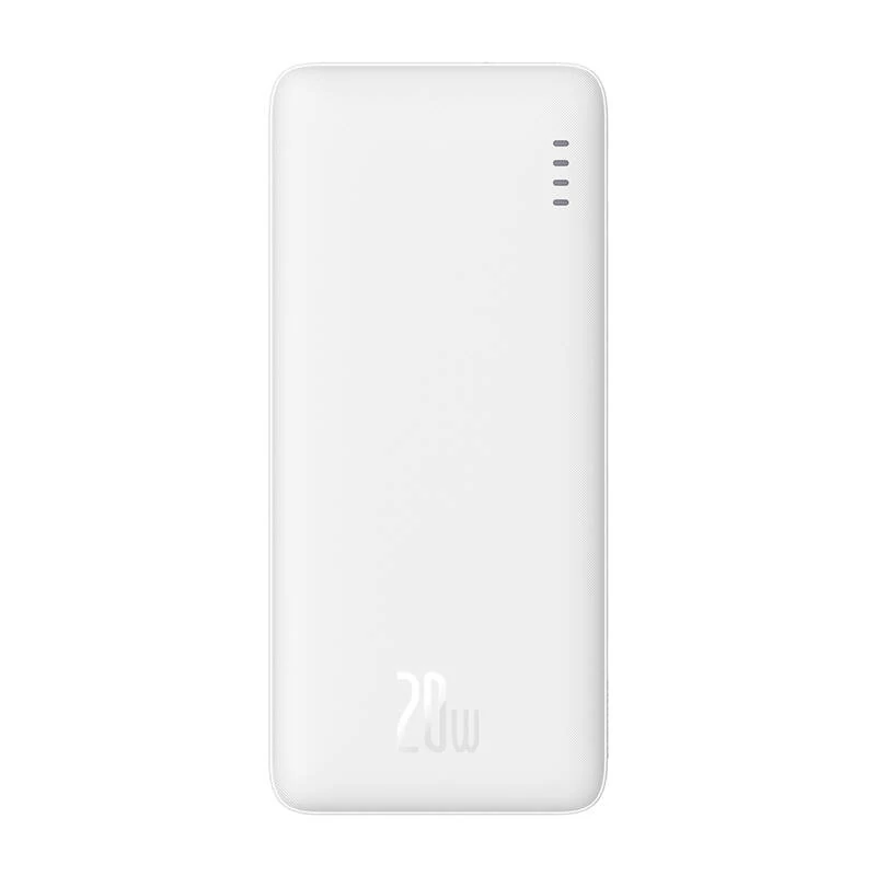 Baseus Airpow powerbanka, 10000mAh, 20W (biela)