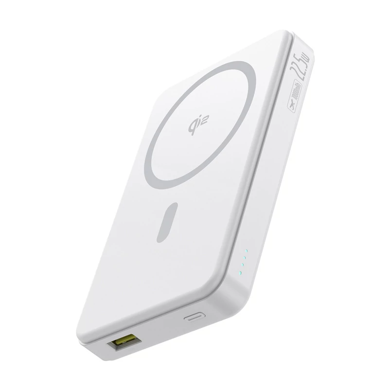 Baseus Airpow2 Qi2 Magnetická Power Banka 10000mAh 22.5W (Biela)