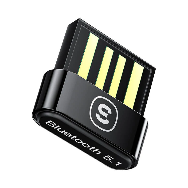 Baseus BA04 mini Bluetooth 5.0 adaptér, USB prijímač, počítačový vysielač, čierny (ZJBA000001)