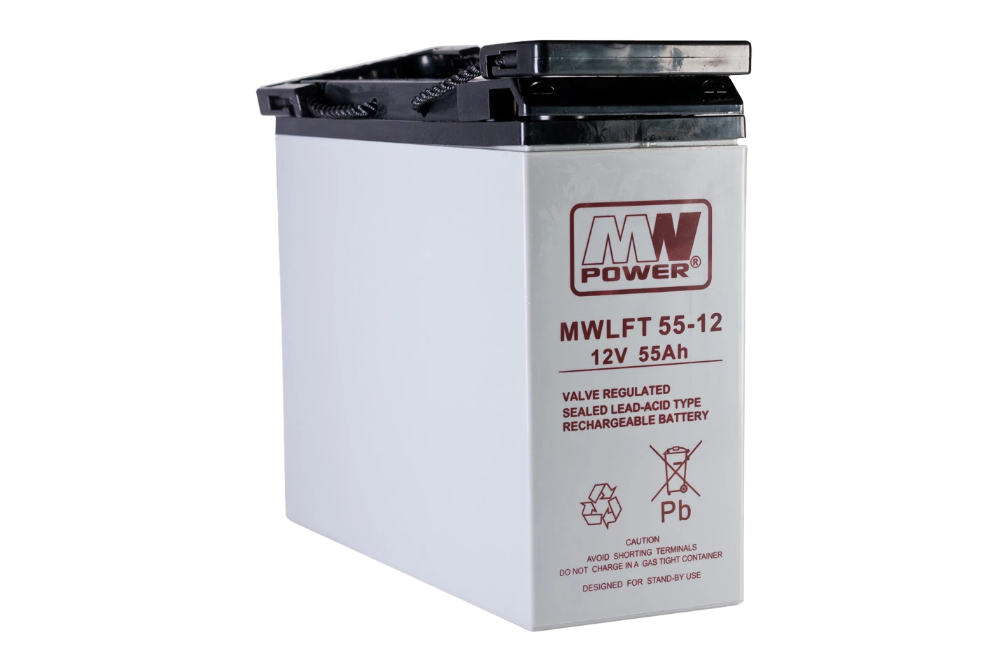 MPLPower AGM MWLFT batéria VRLA 12V/55Ah (277x106x222mm)