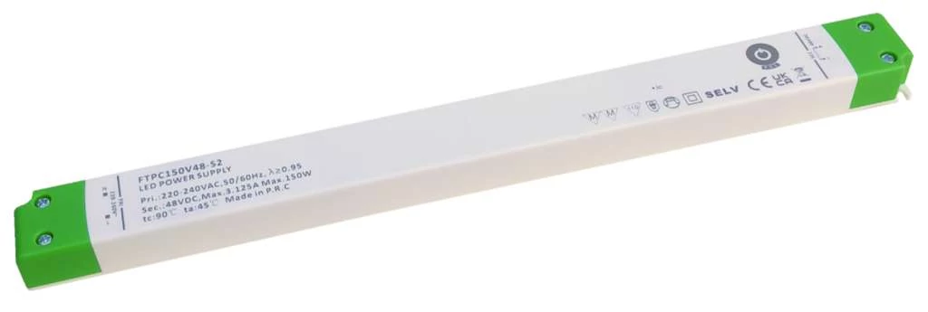 Napájací zdroj POS FTPC150V48-S2, ovládač POS LED 48V/3,17A CV, tenké plastové puzdro