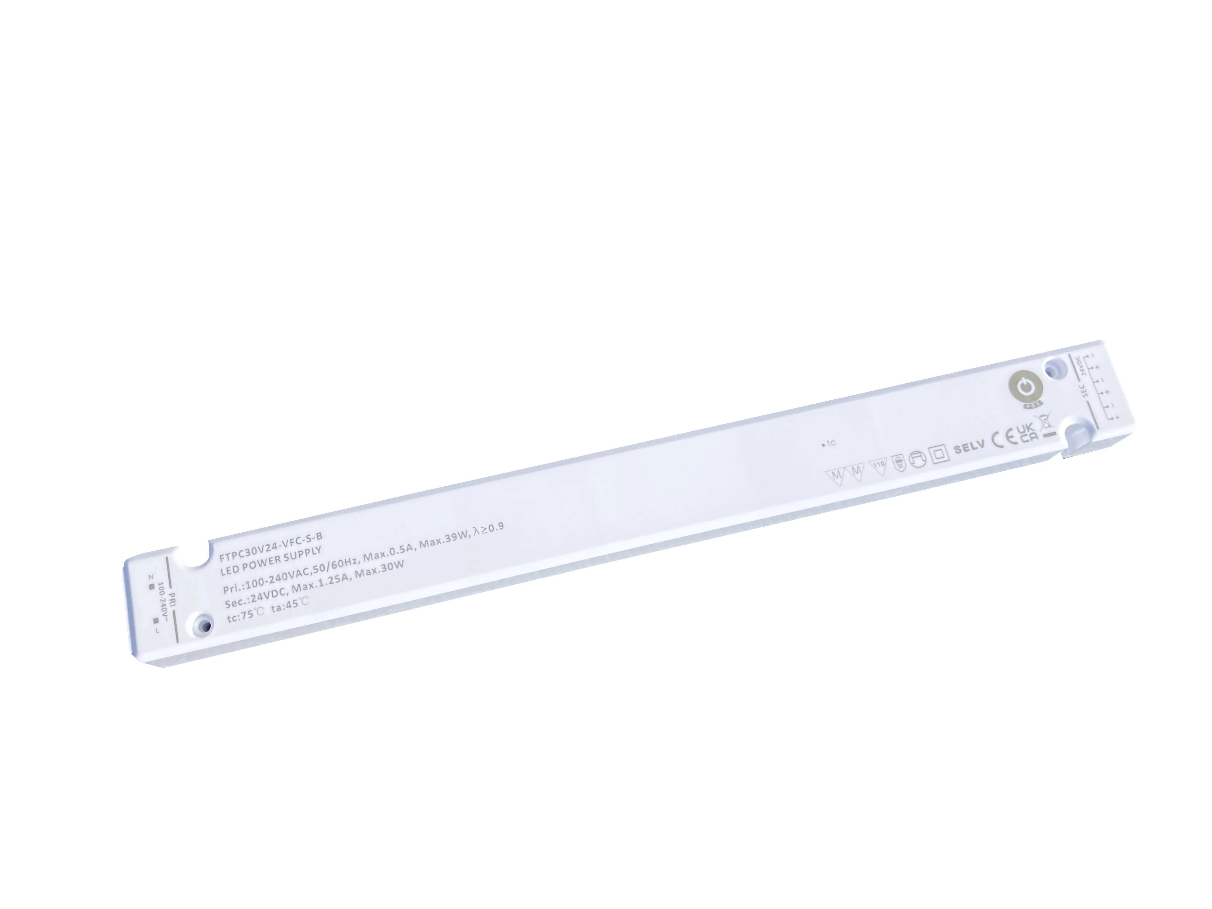 Napájací zdroj POS FTPC30V24-VFC-SB, ovládač POS LED 24V/1,25A vstupná pätica C8; výstup: konektory; vstavané konektory, konektor L813/L815...